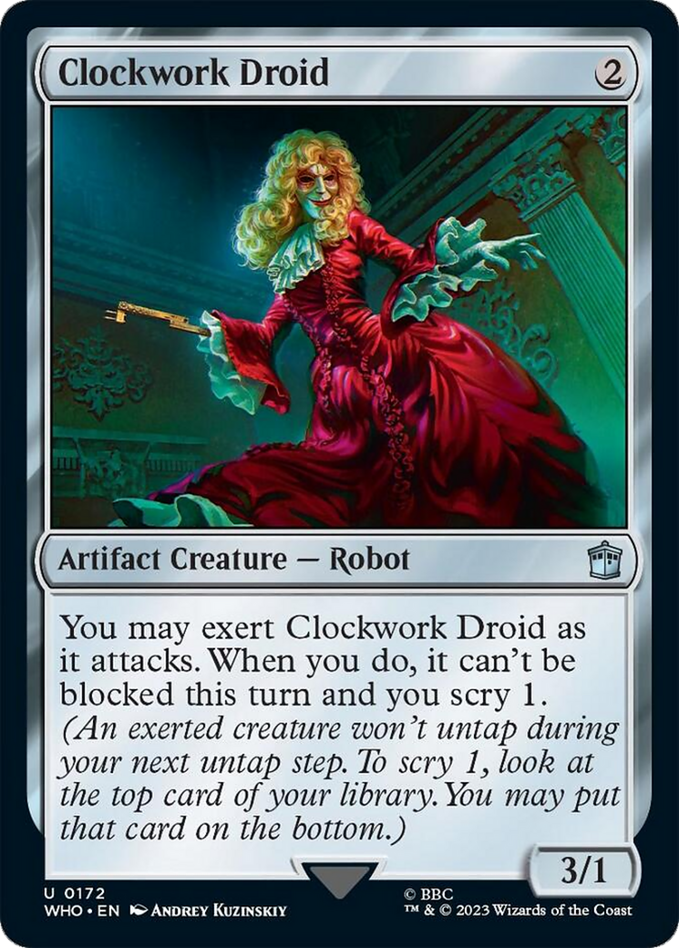 Clockwork Droid [Doctor Who] Foil
