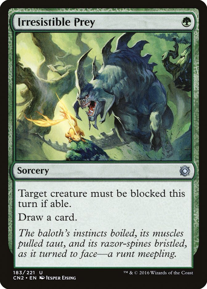 Irresistible Prey [Conspiracy: Take the Crown] Foil
