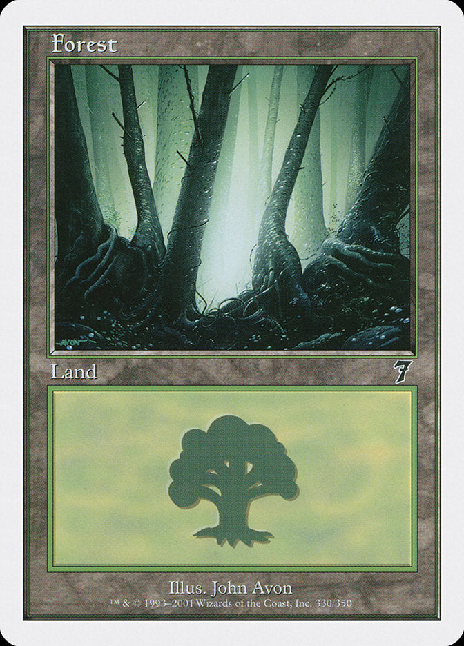 Forest (330) [Seventh Edition] Foil