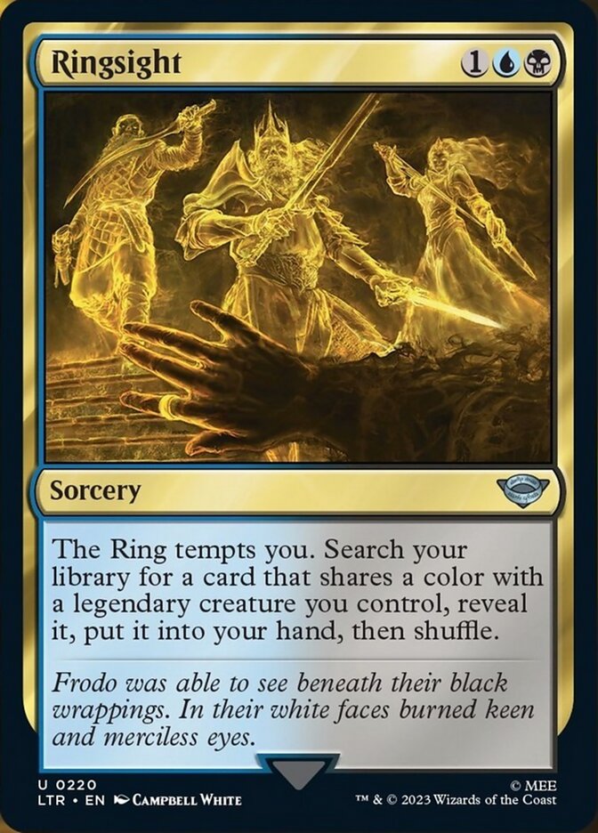 Ringsight [The Lord of the Rings: Tales of Middle-Earth] Foil