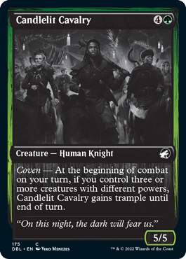 Candlelit Cavalry [Innistrad: Double Feature] Foil