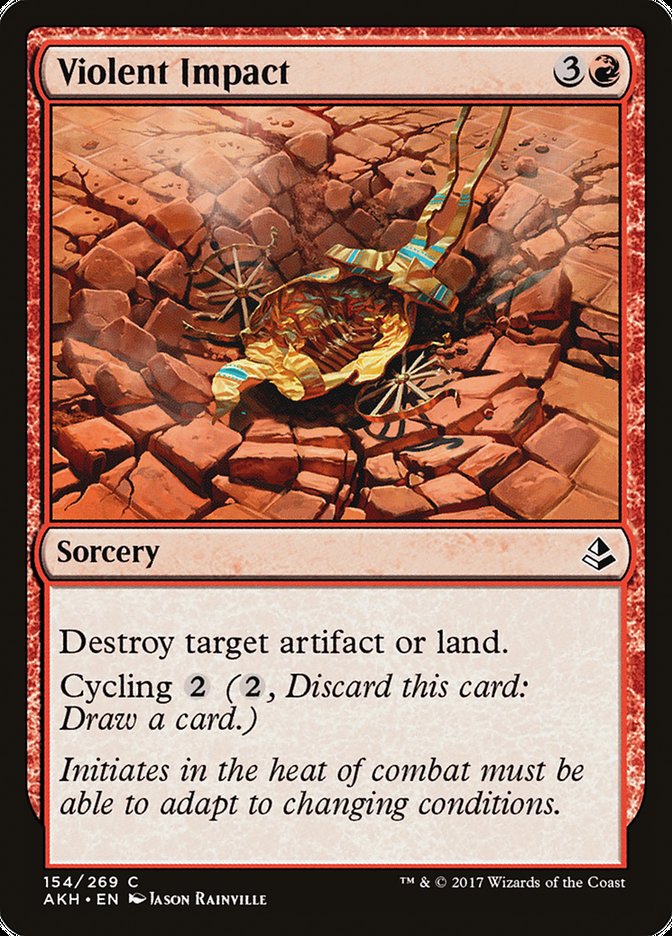 Violent Impact [Amonkhet] Foil