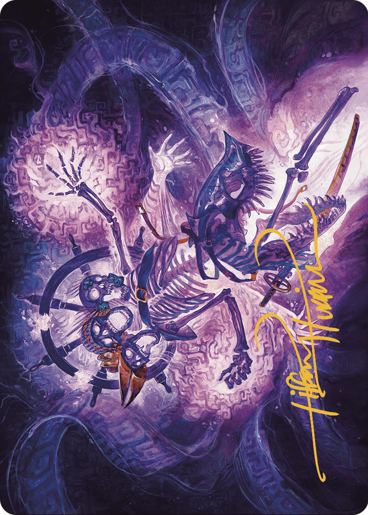 The Grim Captain // The Grim Captain  [The Lost Caverns of Ixalan Art Series] (Borderless) Foil