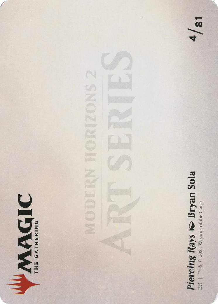 Piercing Rays // Piercing Rays  [Modern Horizons 2 Art Series] (Borderless) Foil