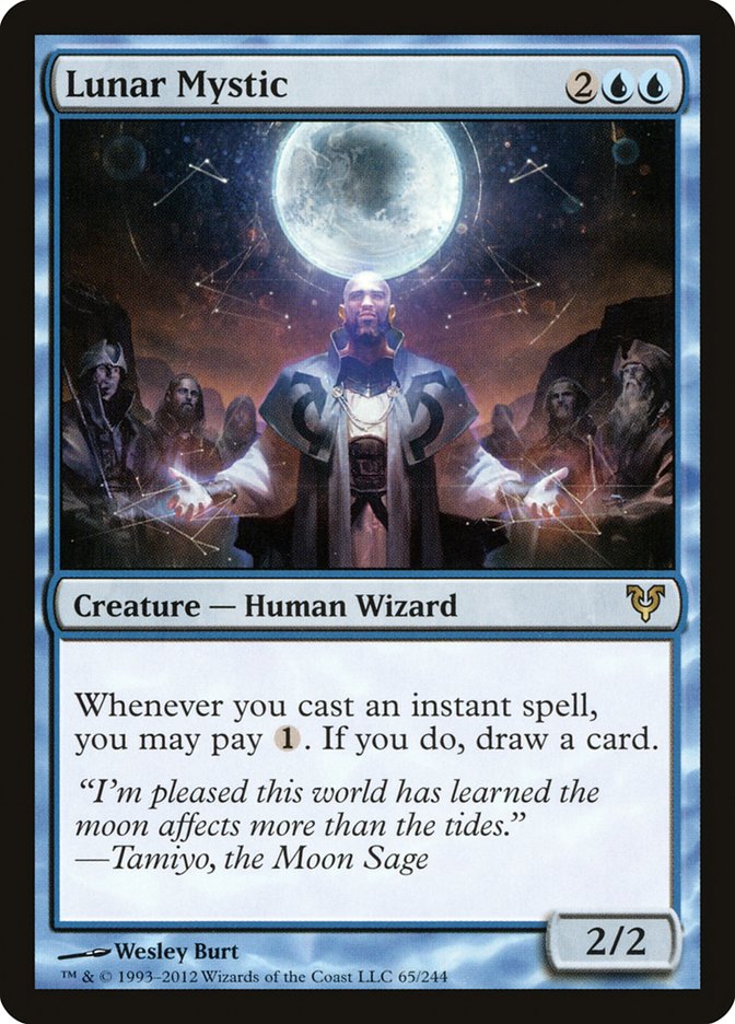 Lunar Mystic [Avacyn Restored] Foil