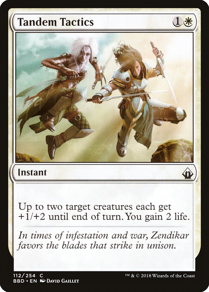 Tandem Tactics [Battlebond] Foil