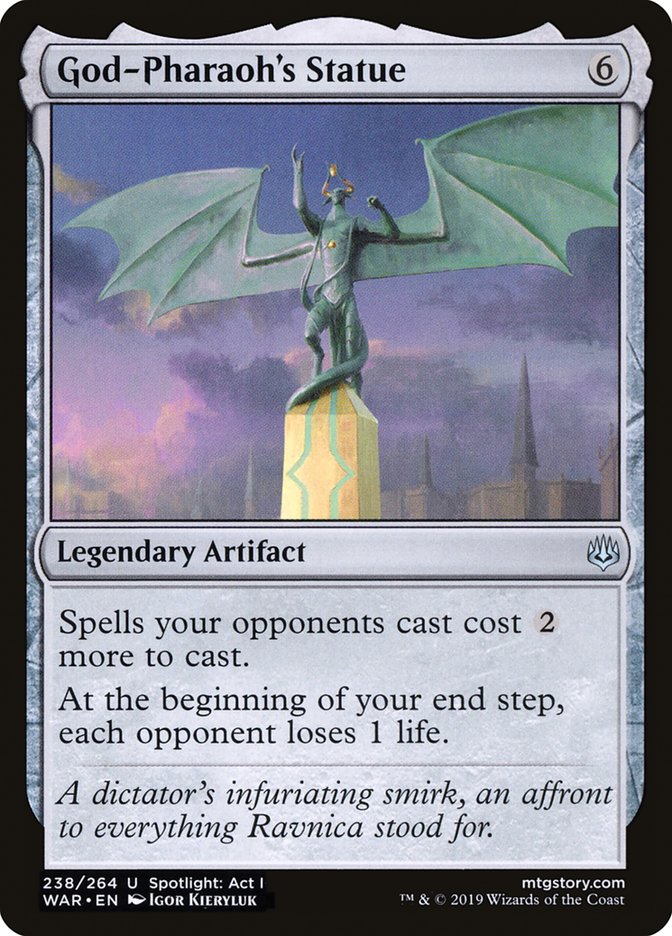 God-Pharaoh's Statue [War of the Spark] Foil