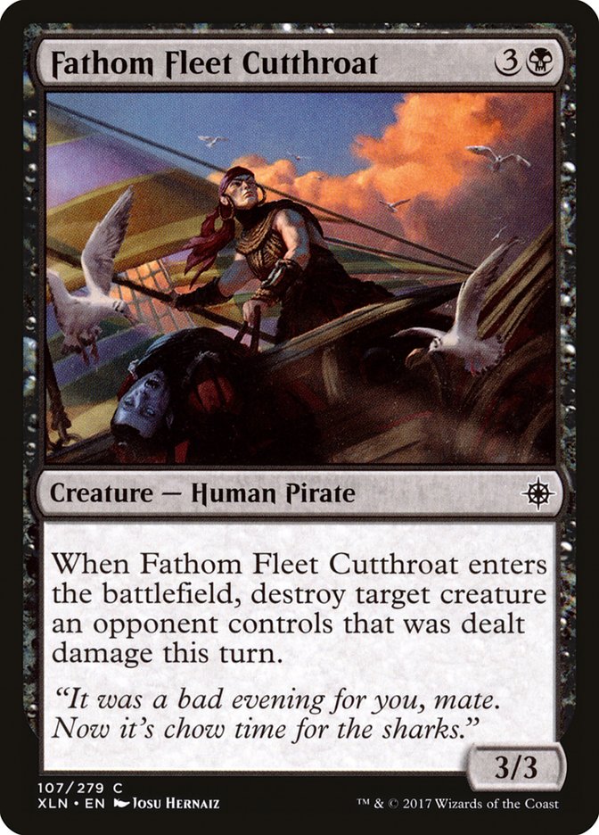 Fathom Fleet Cutthroat [Ixalan] Foil
