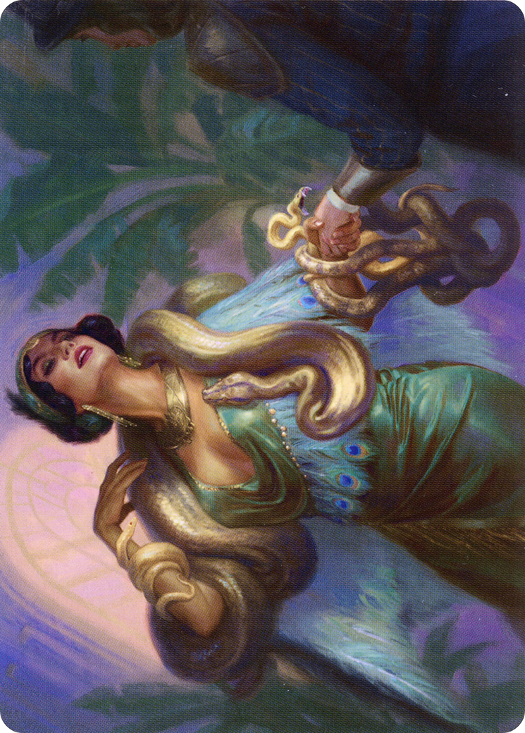 Venom Connoisseur // Venom Connoisseur  [New Capenna Art Series] (Borderless) Foil