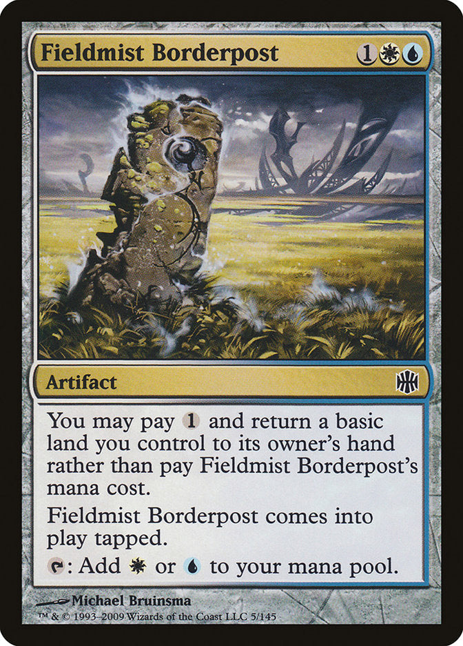 Fieldmist Borderpost [Alara Reborn] Foil