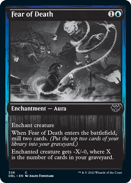 Fear of Death [Innistrad: Double Feature] Foil