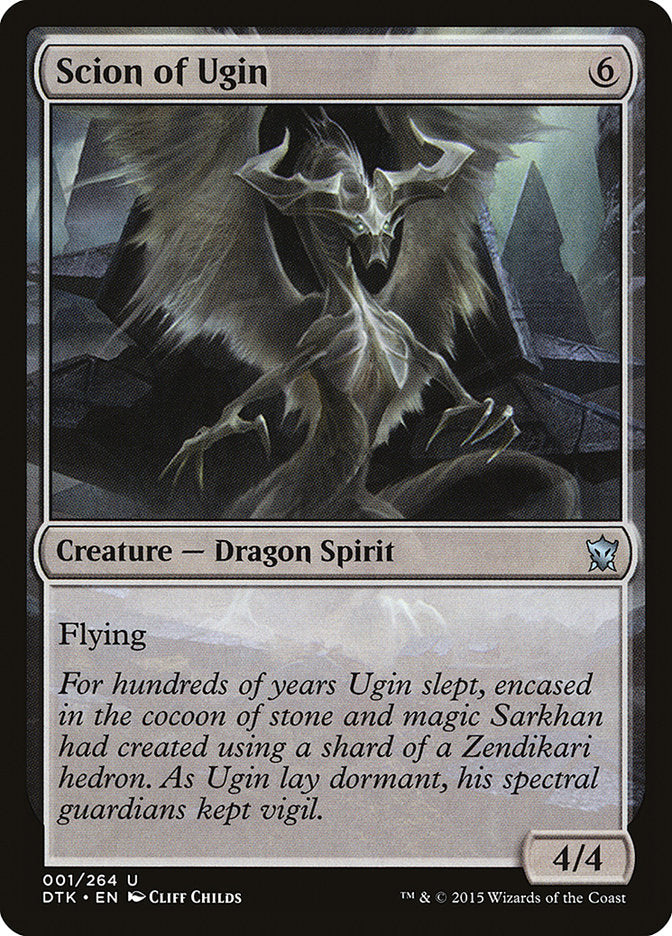 Scion of Ugin [Dragons of Tarkir] Foil