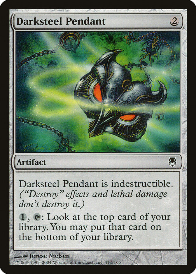 Darksteel Pendant [Darksteel] Foil