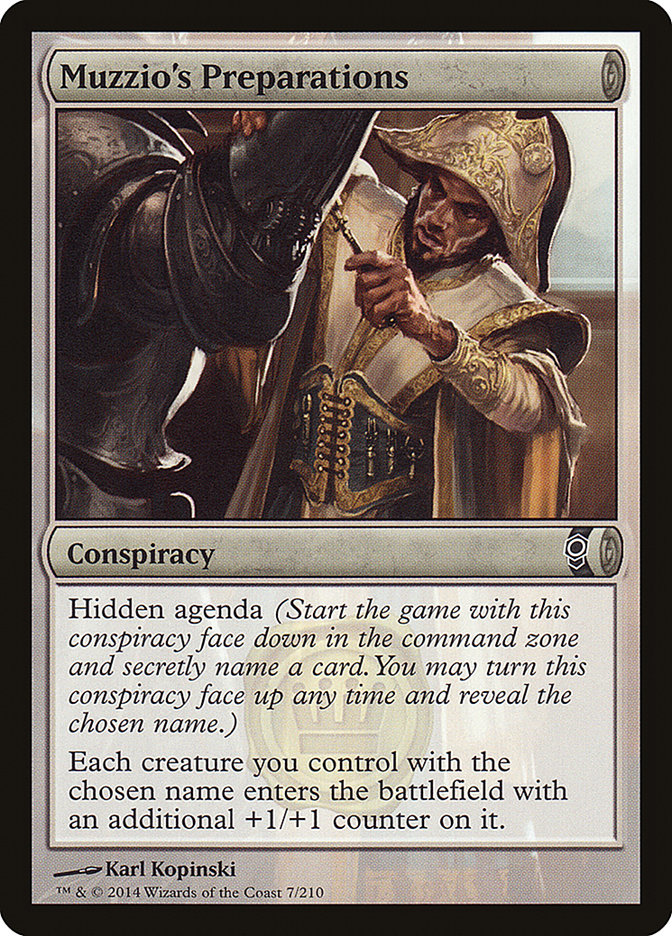 Muzzio's Preparations [Conspiracy] Foil