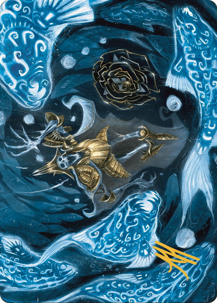 Eaten by Piranhas // Eaten by Piranhas  [The Lost Caverns of Ixalan Art Series] (Borderless)