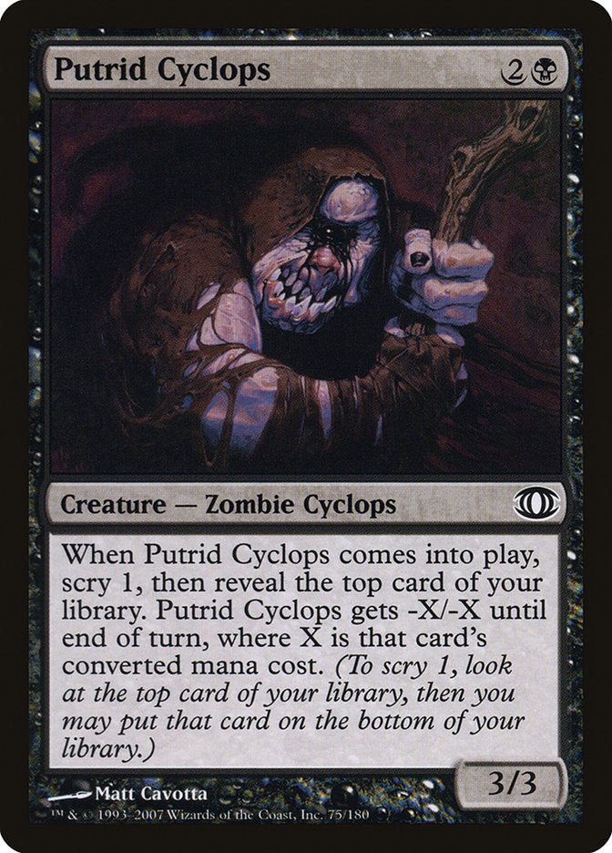 Putrid Cyclops [Future Sight] Foil