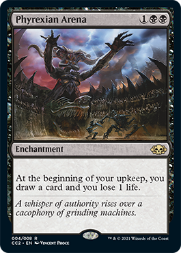 Phyrexian Arena [Commander Collection: Black] Foil