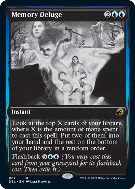 Memory Deluge [Innistrad: Double Feature] Foil
