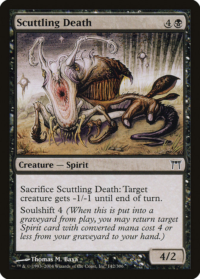 Scuttling Death [Champions of Kamigawa] Foil