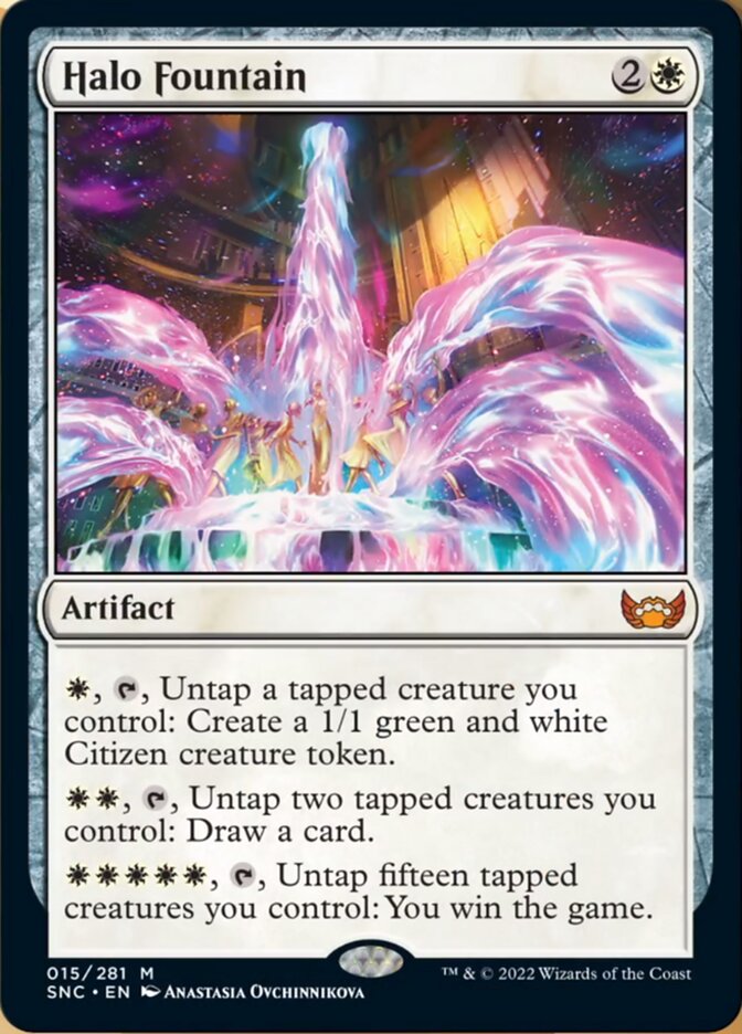 Halo Fountain [Streets of New Capenna] Foil