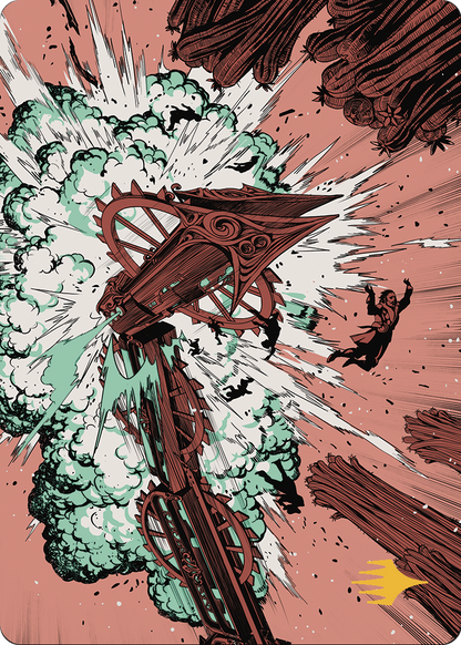 Decimate // Decimate  [Outlaws of Thunder Junction Art Series] (Borderless) Foil