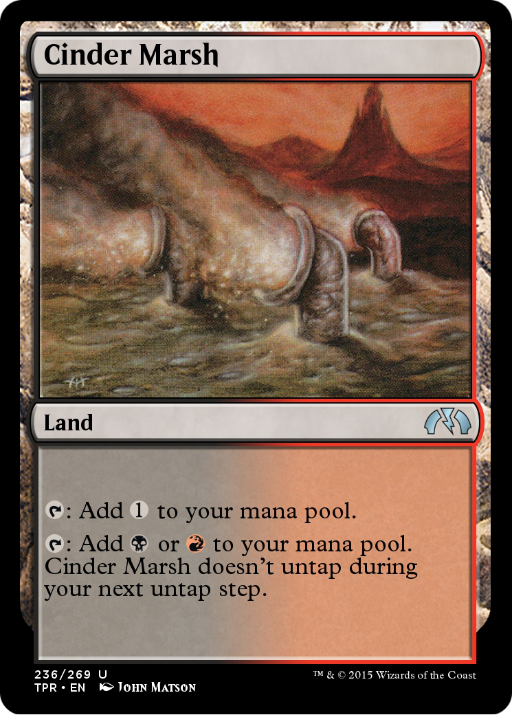 Cinder Marsh  [Tempest Remastered] Foil