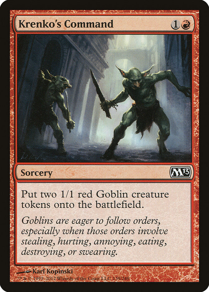 Krenko's Command [Magic 2013] Foil
