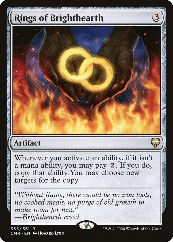 Rings of Brighthearth [Commander Legends] Foil