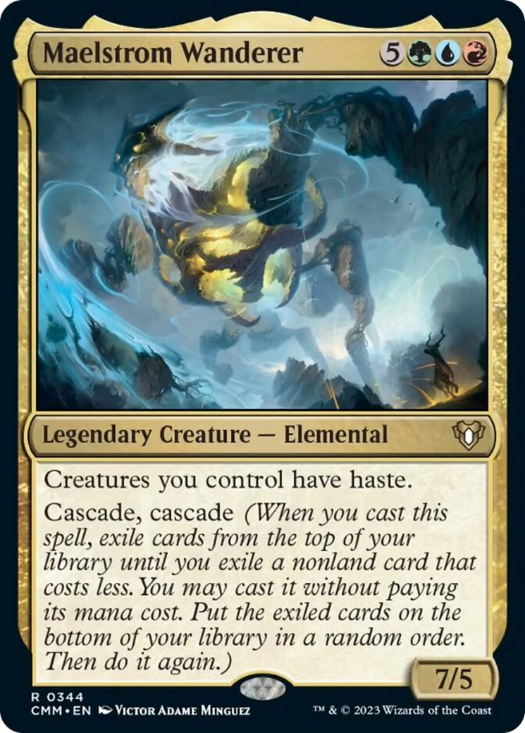 Maelstrom Wanderer [Commander Masters] Foil