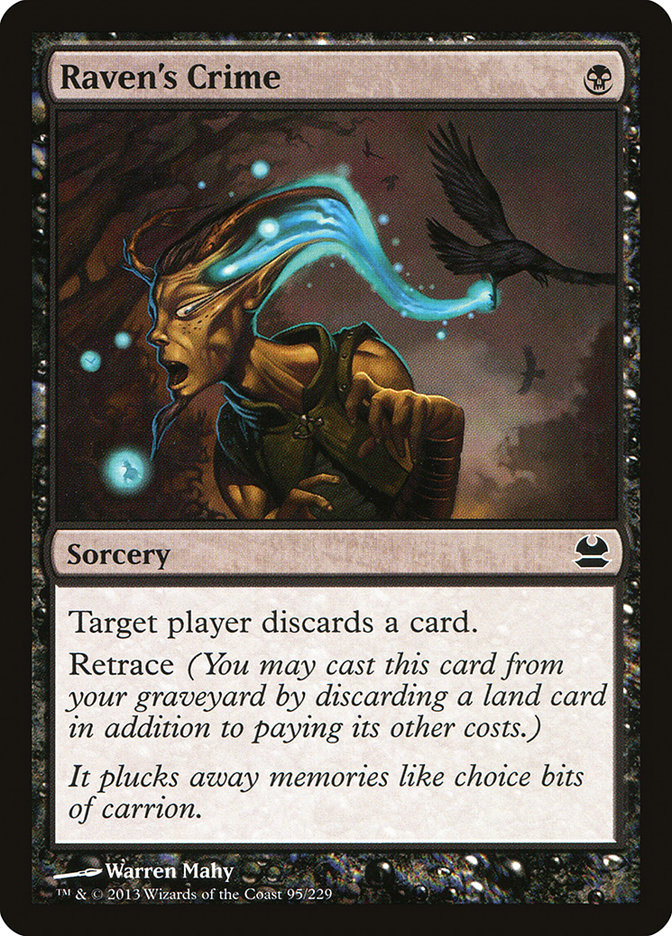 Raven's Crime [Modern Masters] Foil