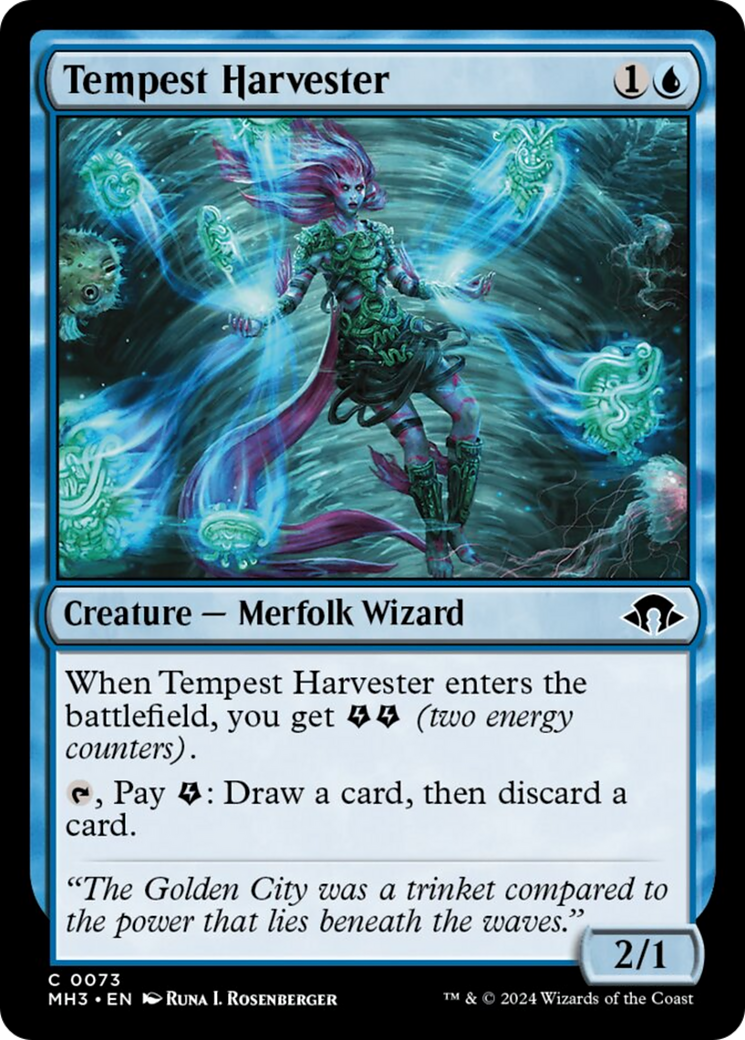 Tempest Harvester [Modern Horizons 3] Foil