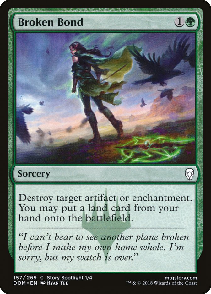 Broken Bond [Dominaria] Foil