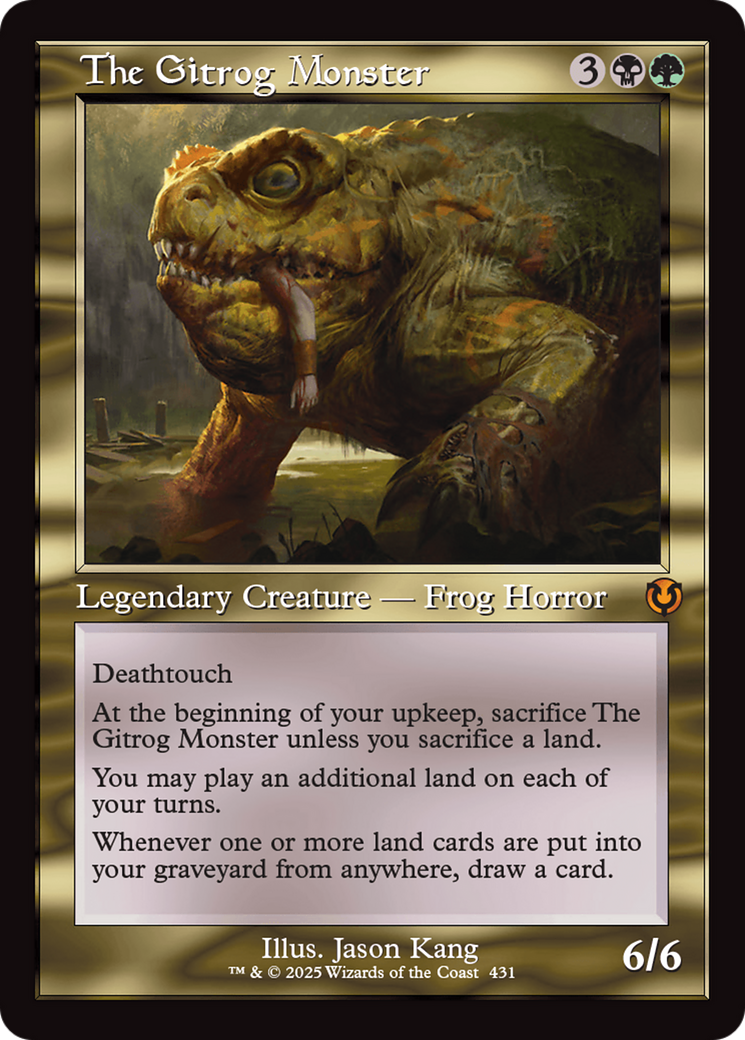 The Gitrog Monster (Retro Frame) [Innistrad Remastered] Foil