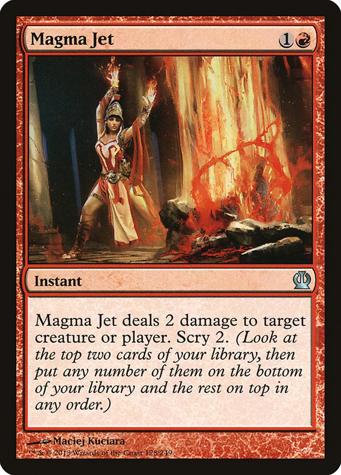 Magma Jet [Theros] Foil
