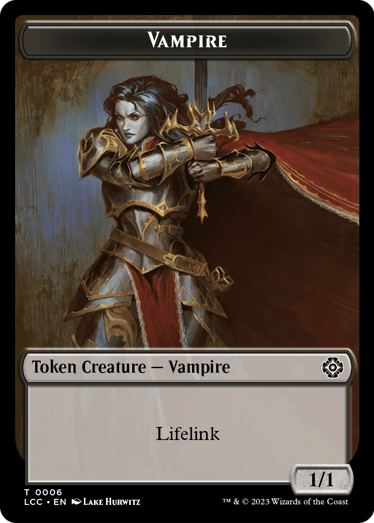 Vampire  [The Lost Caverns of Ixalan Commander Tokens]
