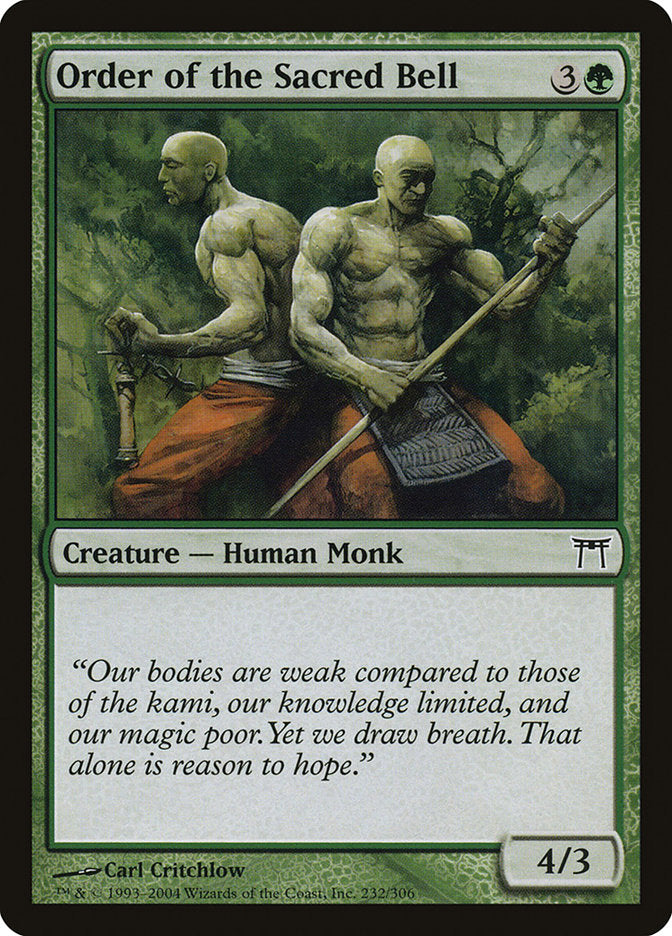 Order of the Sacred Bell [Champions of Kamigawa] Foil