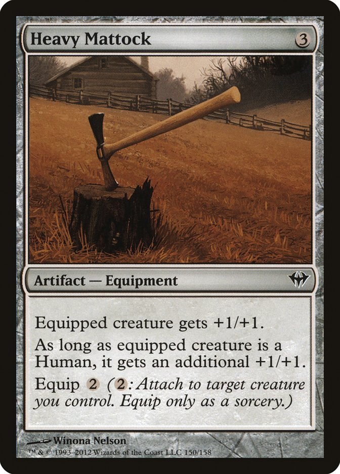 Heavy Mattock [Dark Ascension] Foil