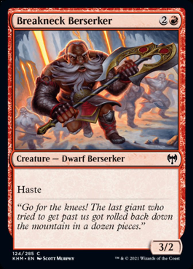 Breakneck Berserker [Kaldheim] Foil