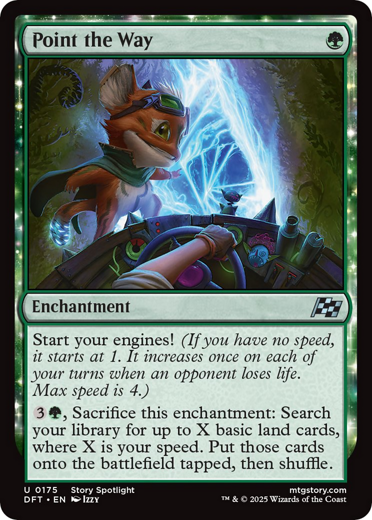 Point the Way [Aetherdrift] Foil