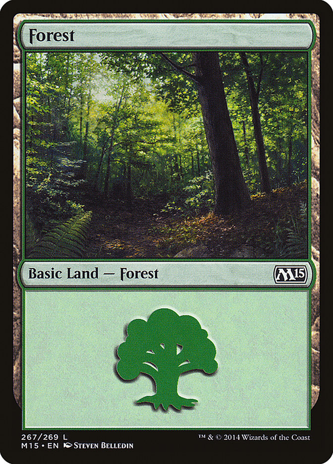 Forest (267) [Magic 2015] Foil