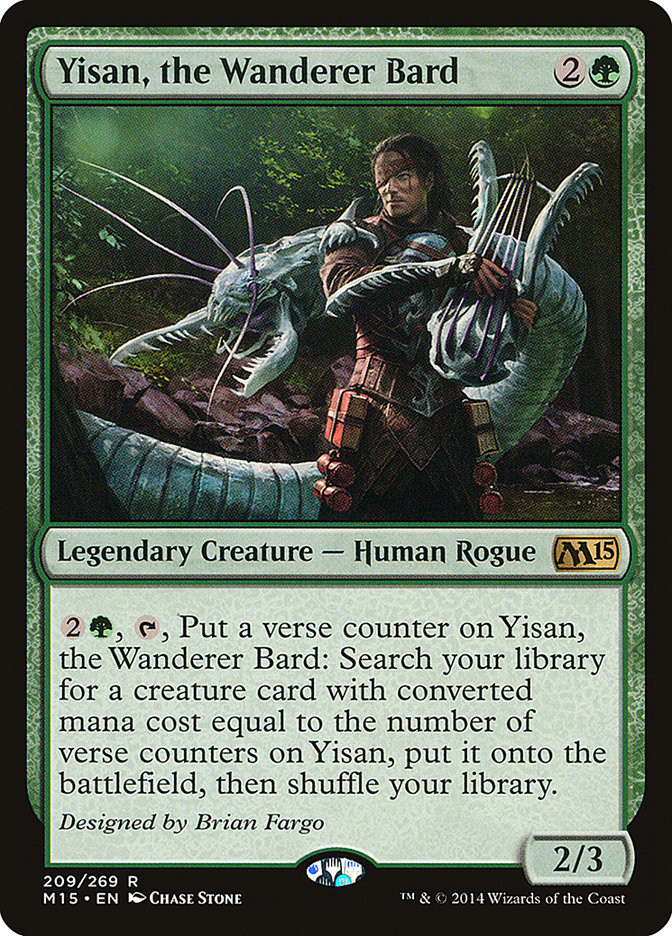 Yisan, the Wanderer Bard [Magic 2015] Foil