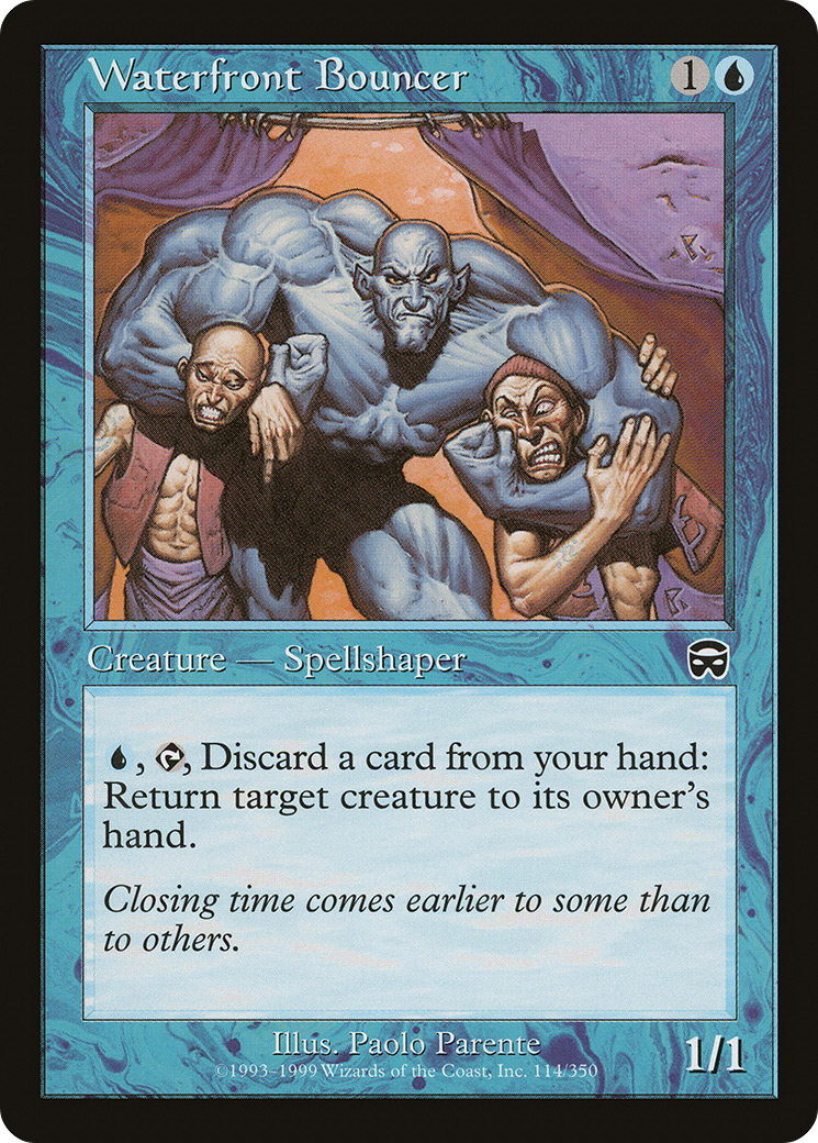 Waterfront Bouncer  [Mercadian Masques]