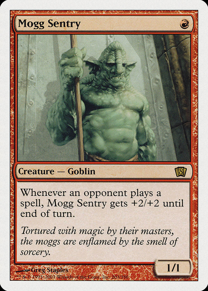 Mogg Sentry [Eighth Edition] Foil
