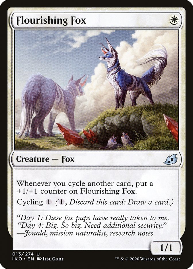 Flourishing Fox [Ikoria: Lair of Behemoths] Foil