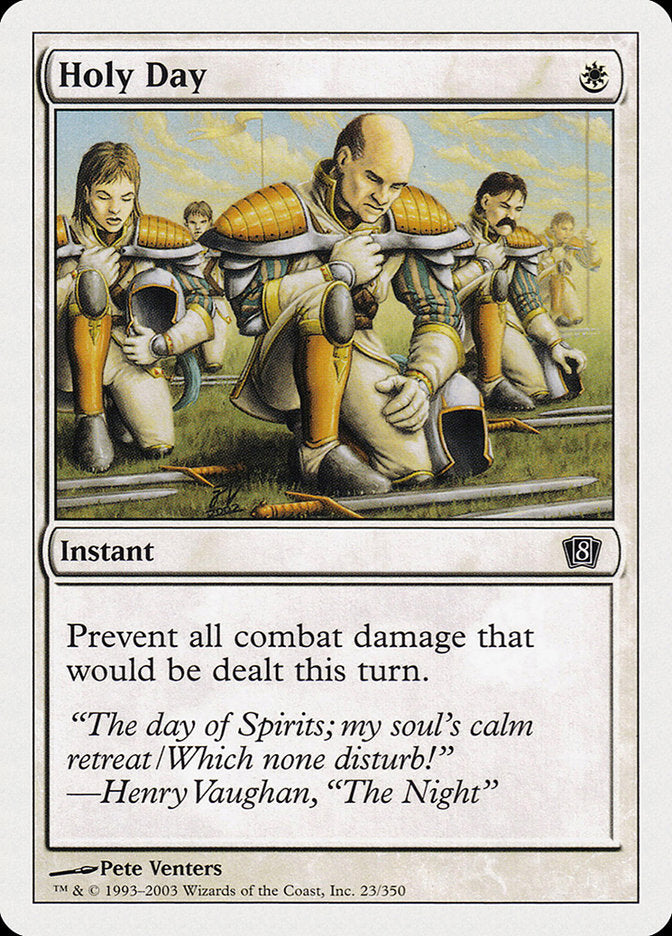 Holy Day [Eighth Edition] Foil