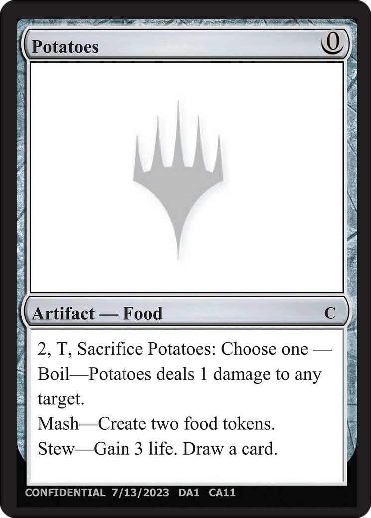 Potatoes  [Unknown Event]