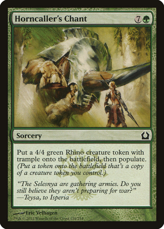 Horncaller's Chant [Return to Ravnica] Foil