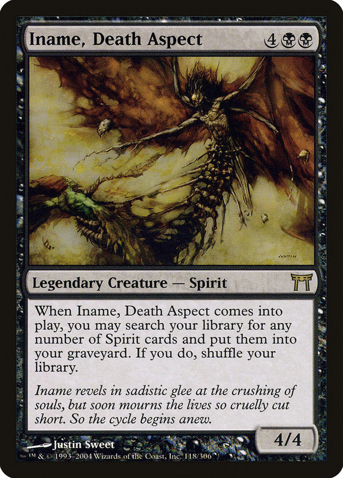 Iname, Death Aspect [Champions of Kamigawa] Foil