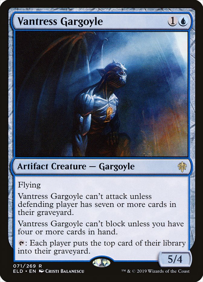 Vantress Gargoyle [Throne of Eldraine] Foil