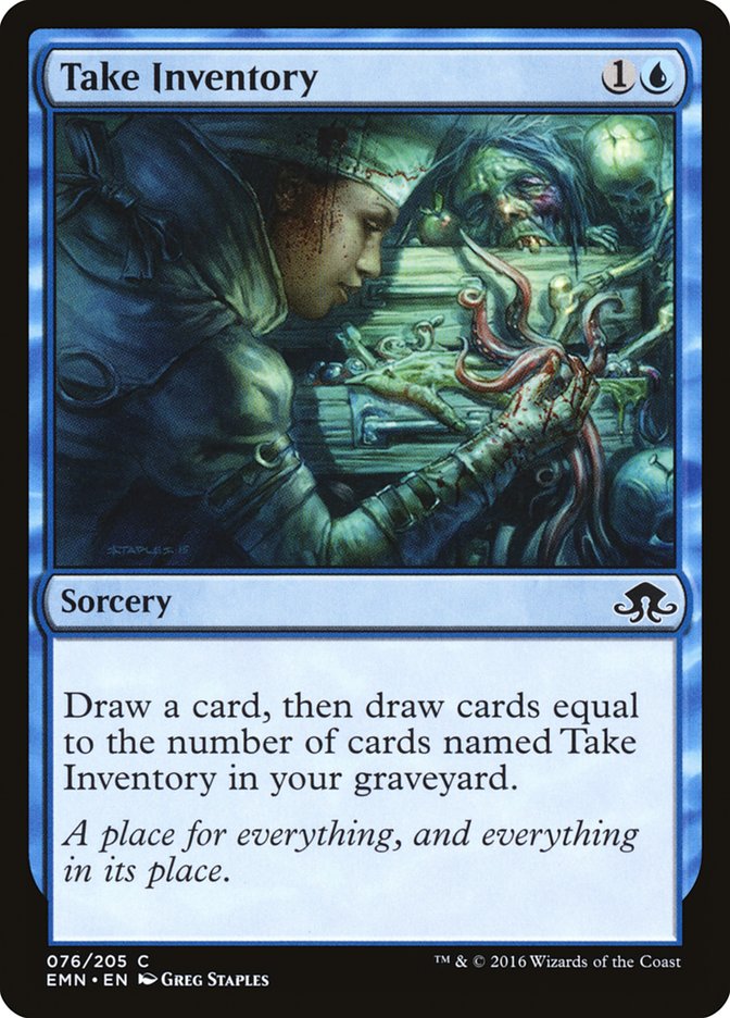 Take Inventory [Eldritch Moon] Foil
